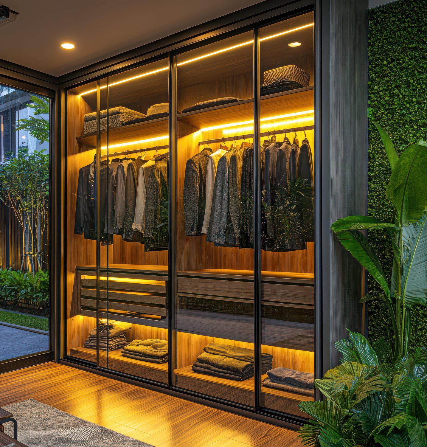 Forma Studio wardrobe